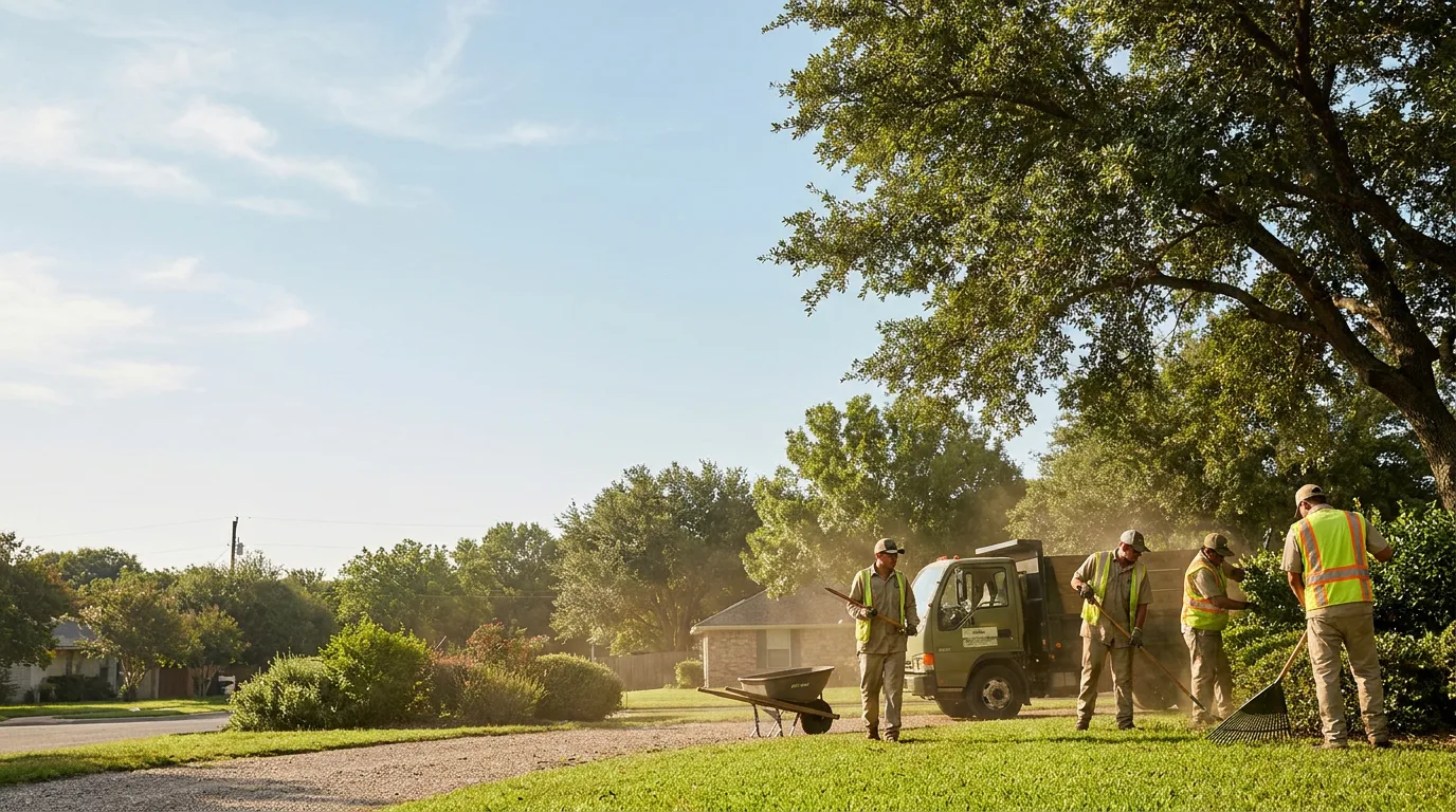 Landscaping in Cromwell, OK near me